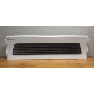 Microsoft Bluetooth Black Wireless Keyboard Model #1898 Brand NEW Factory Sealed